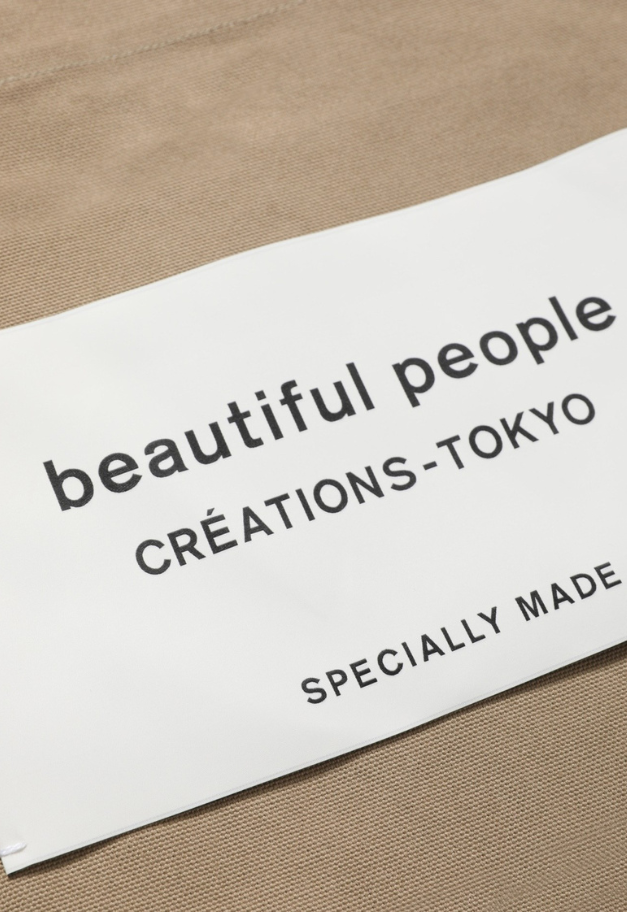 beautiful people SDGs name tag tote bag