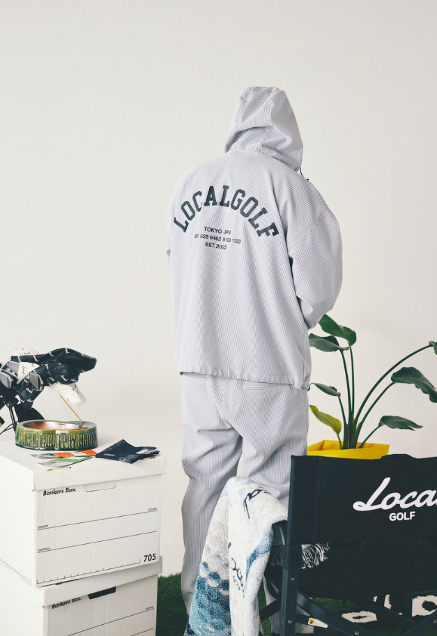 Local GOLF BD Arch Seersucker Anorak JK