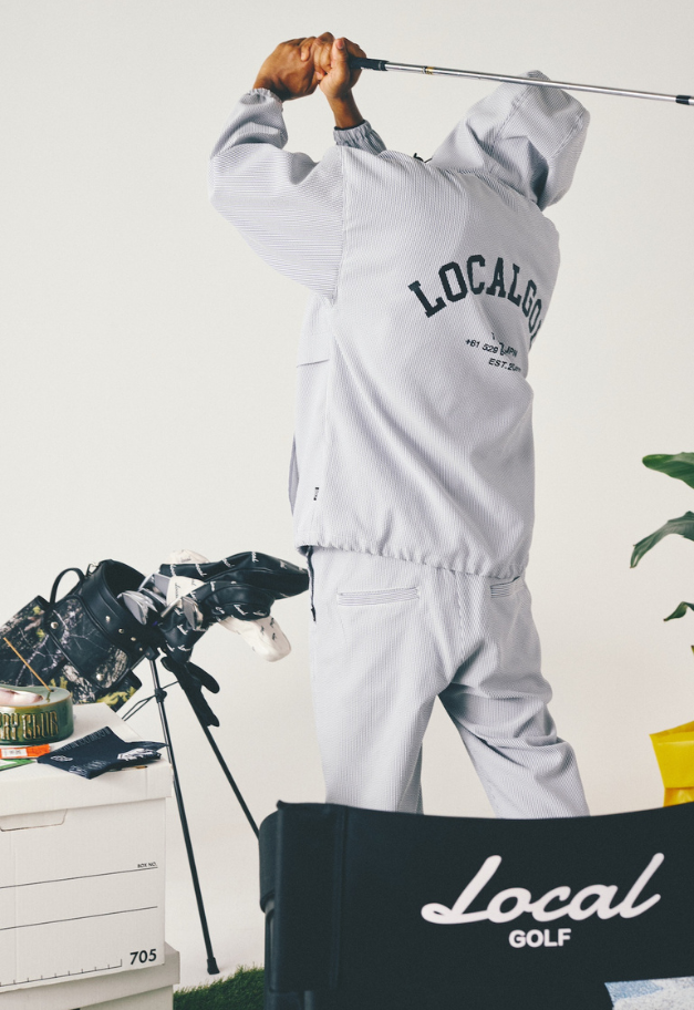Local GOLF BD Arch Seersucker Anorak JK