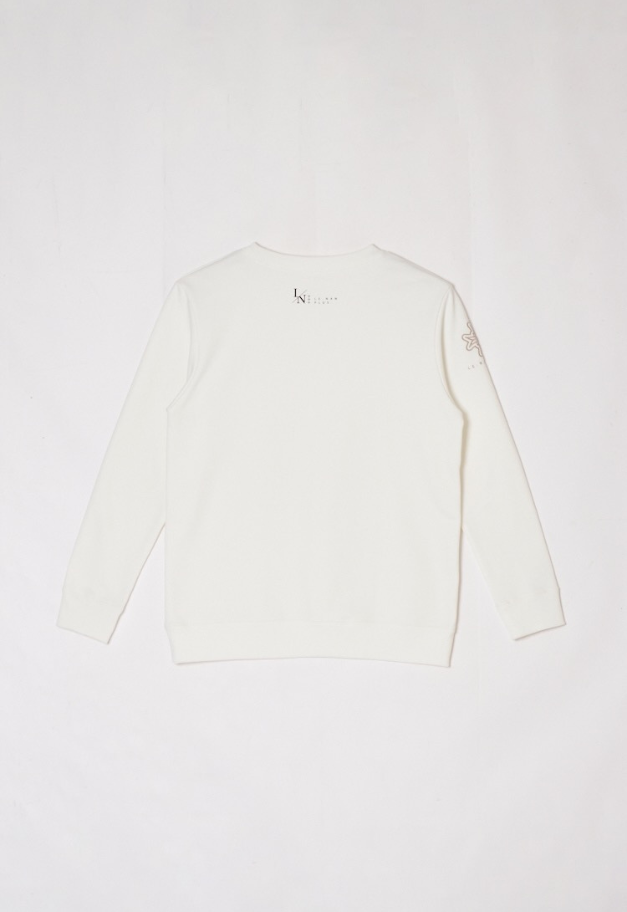 LE.NAN HEAVYWEIGHT CREW-NECK