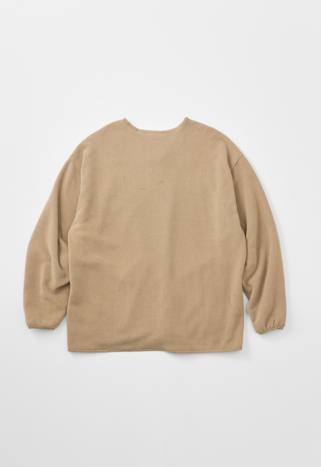 THOUSANDMILE KNIT FLEECE ZIP CARDIGAN