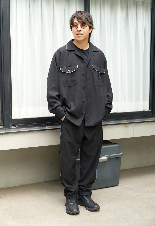 ARMY TWILL TR PARADE PANTS【残りNAVY M1点/BLACK 各1点】
