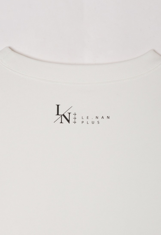 LE.NAN HEAVYWEIGHT CREW-NECK