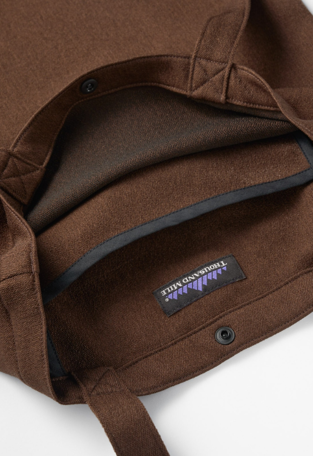 THOUSANDMILE WOOL LIKE ZIP BLOUSON&SK&BAG SET UP