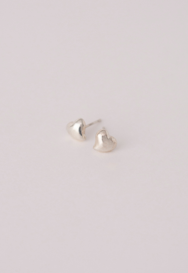 The Noetic. Heart Earrings (Silver925)