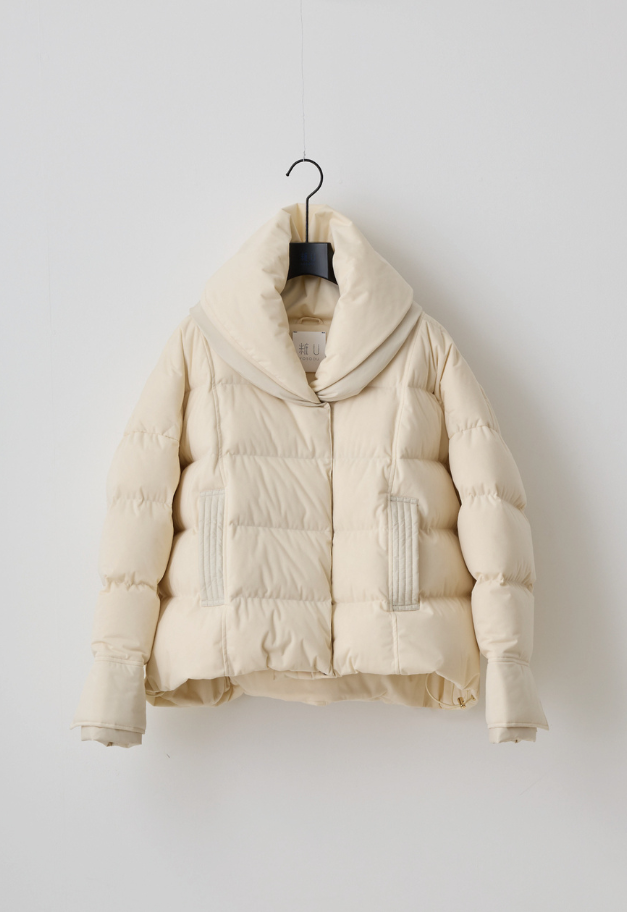 粧U-YOSOOU- Two Piece Collar Cocoon Jacket