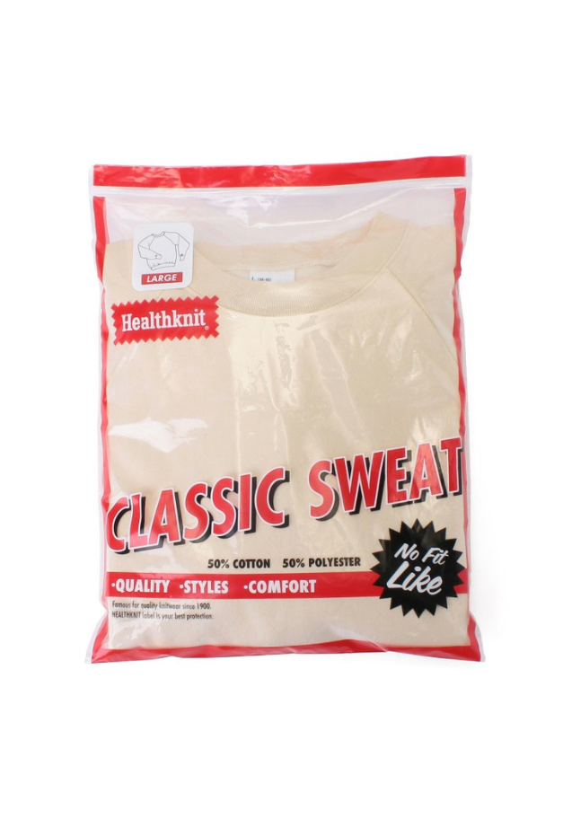 Healthknit×ilwil ユニセックスクラシッククルー