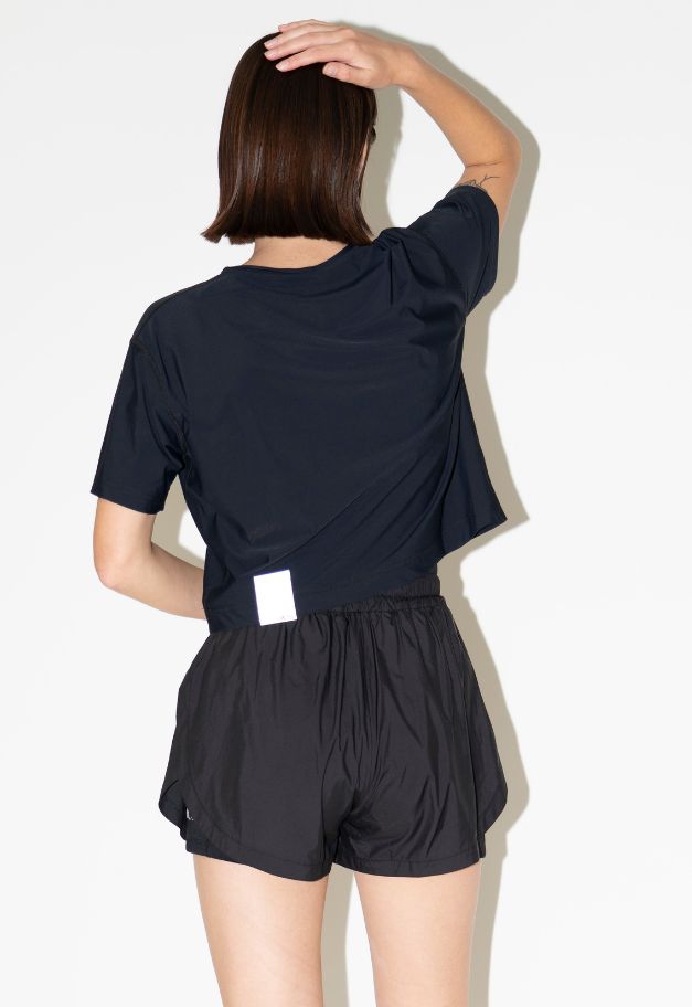 &MOSS 【クーポン割引】SMOOTH TOUCH CROPPED T-SHIRTS