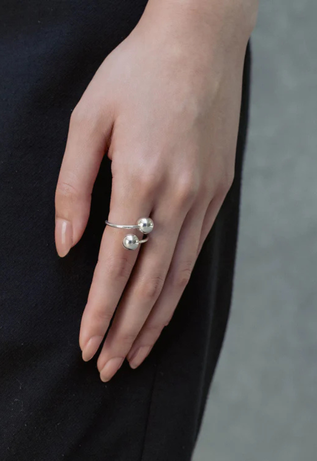 Scat "Ball" ring【SILVER】