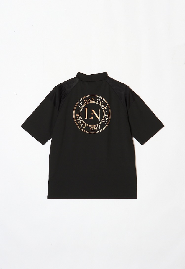 LE.NAN Logo Tape Mock-neck【UNISEX】