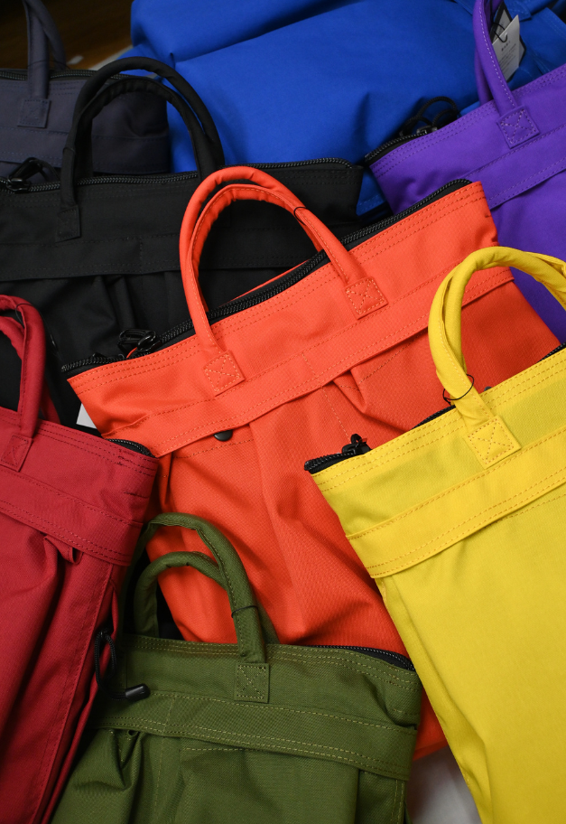 SML 【COLOR-N】HELMET BAG SS 【残りWINE/YELLOW/NAVY 各1点】