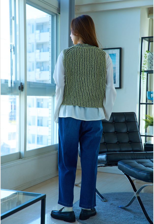 Gramicci STRETCH DENIM LOOSE TAPERED PANT