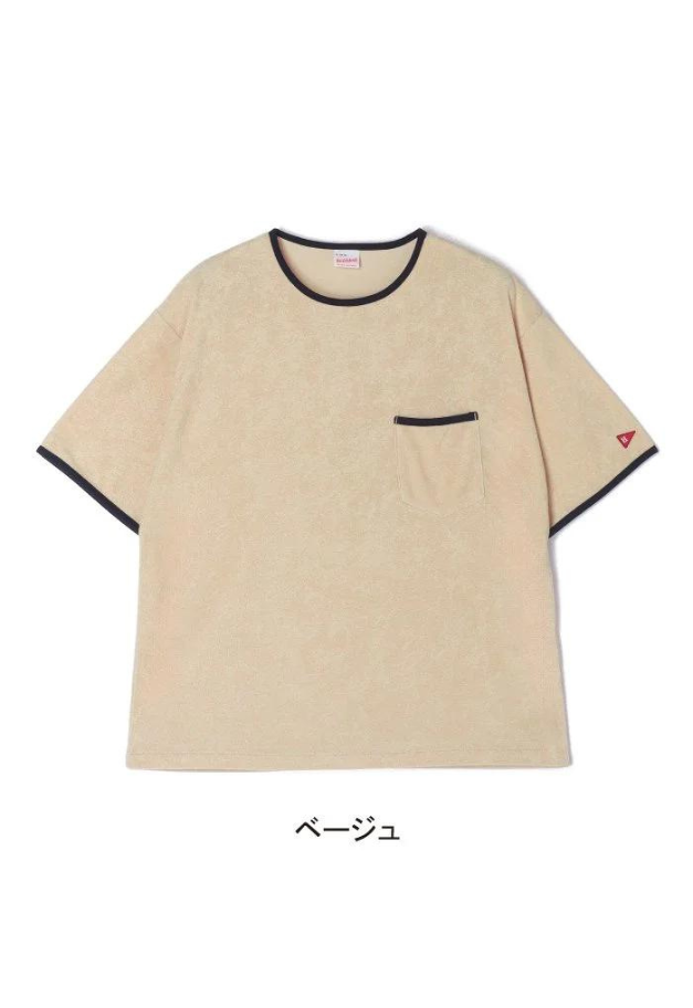 Healthknit Tri-Blend Pile Crew S/S w/Pocket