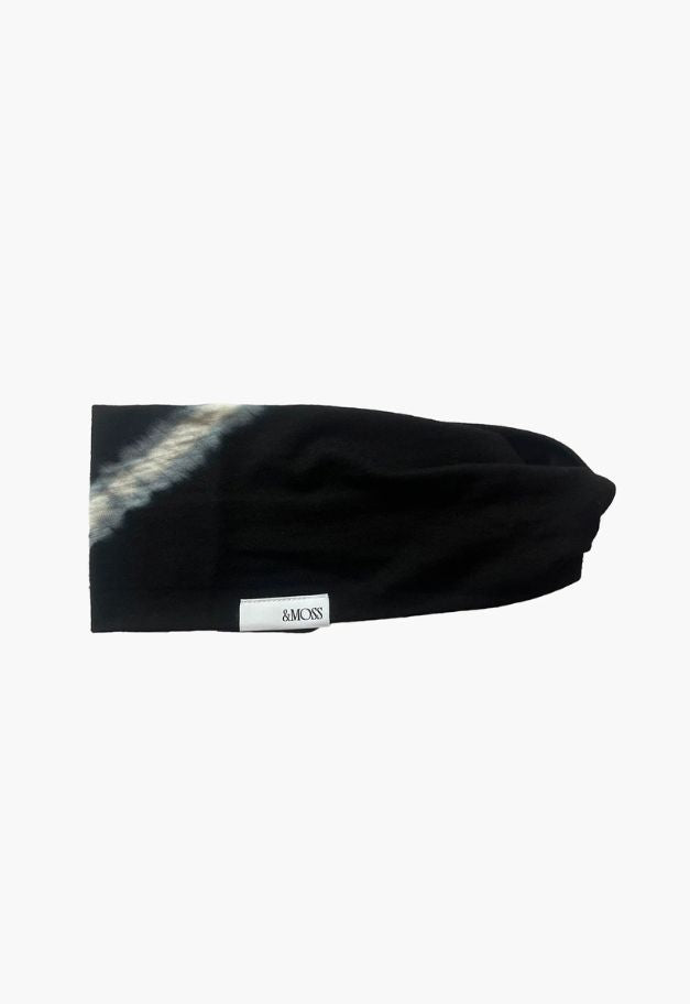 &MOSS TIEDYE WOOL JERSEY HEADBAND
