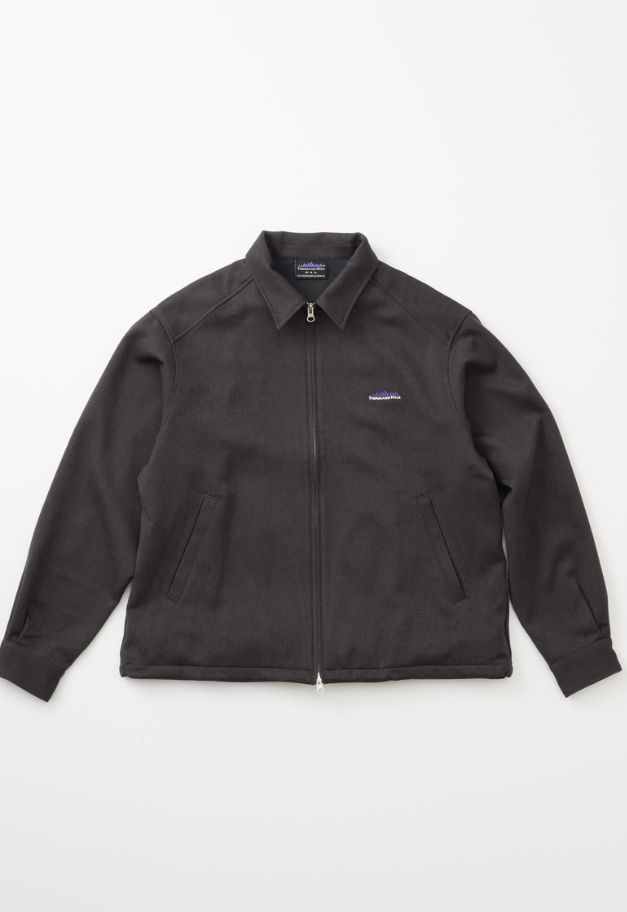 THOUSANDMILE WOOL LIKE ZIP BLOUSON&PT&BAG SET UP