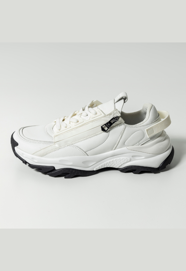 1PIU1UGUALE3 RELAX ALLOVER LOGO DAD SNEAKERS