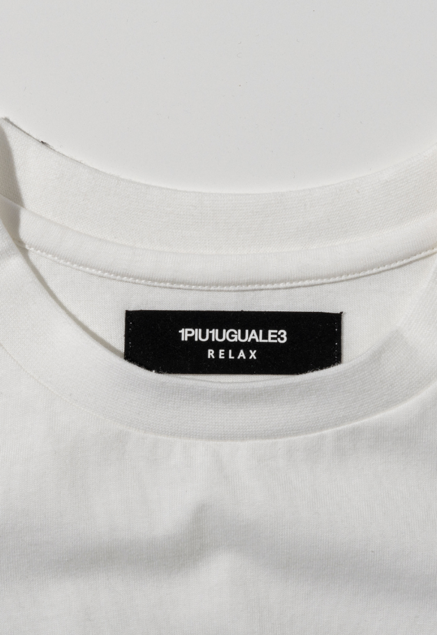 1PIU1UGUALE3 RELAX【MICKEY】 GRADIENT EMBROIDERED T-SHIRT
