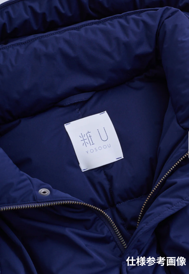 粧U-YOSOOU- 2way Collar Military Design Long Coat【UNISEX】