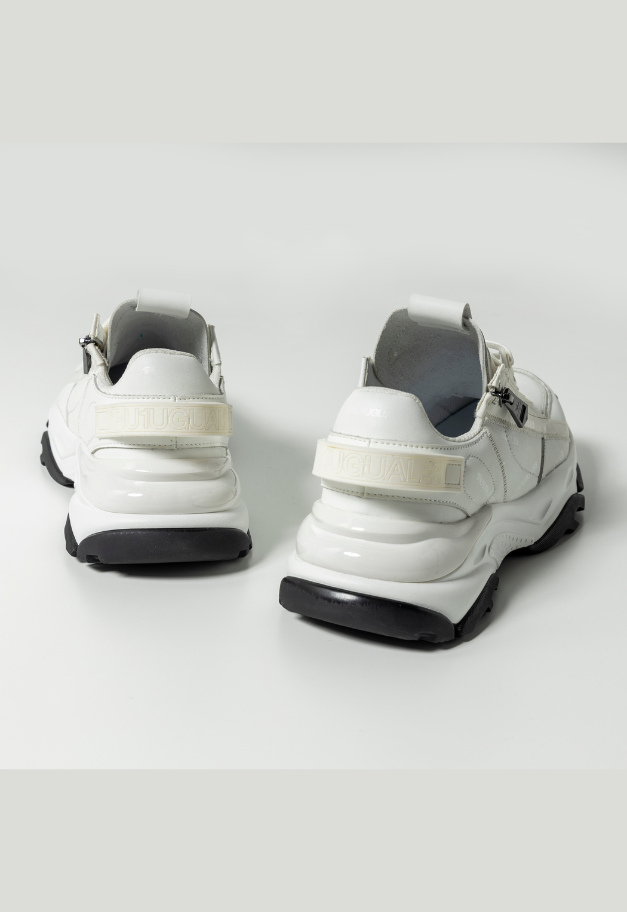 1PIU1UGUALE3 RELAX ALLOVER LOGO DAD SNEAKERS