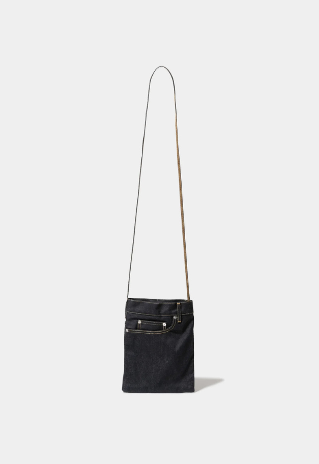 beautiful people excerption denim washed sacoche