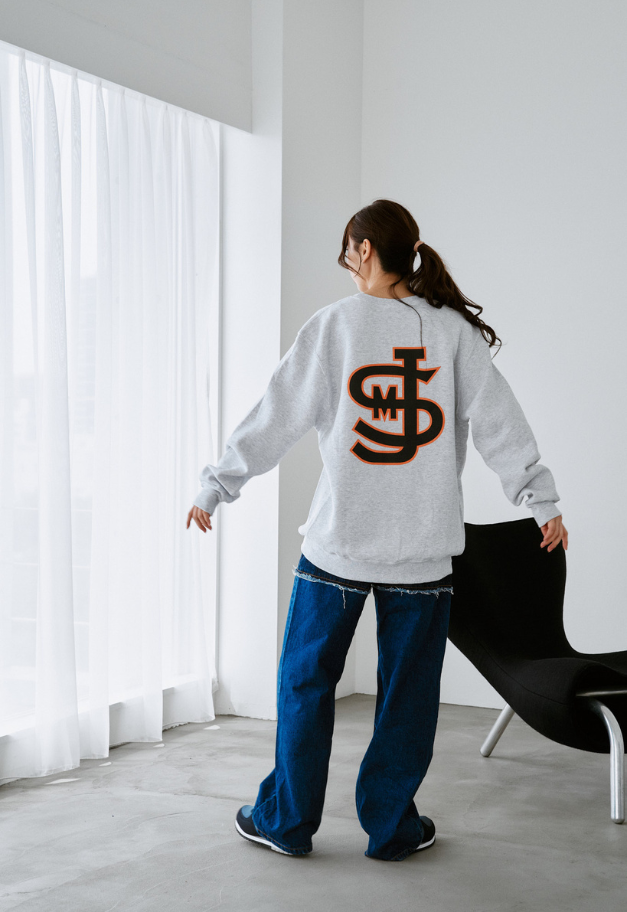 RUSSELL ATHLETIC Russel*Jackson Matisse "JSM Letter" Dri-Power Sweat Shirt