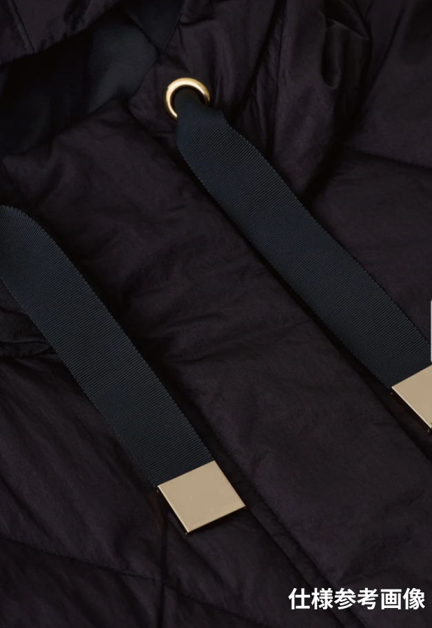 粧U-YOSOOU- 2way Quilted Hood Coat