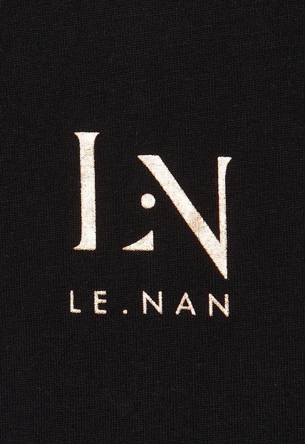 LE.NAN Short Sleeve Printed T-shirt