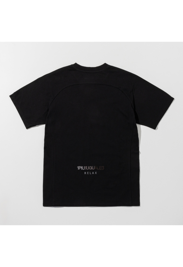 1PIU1UGUALE3 RELAX【MICKEY】 GRADIENT EMBROIDERED T-SHIRT