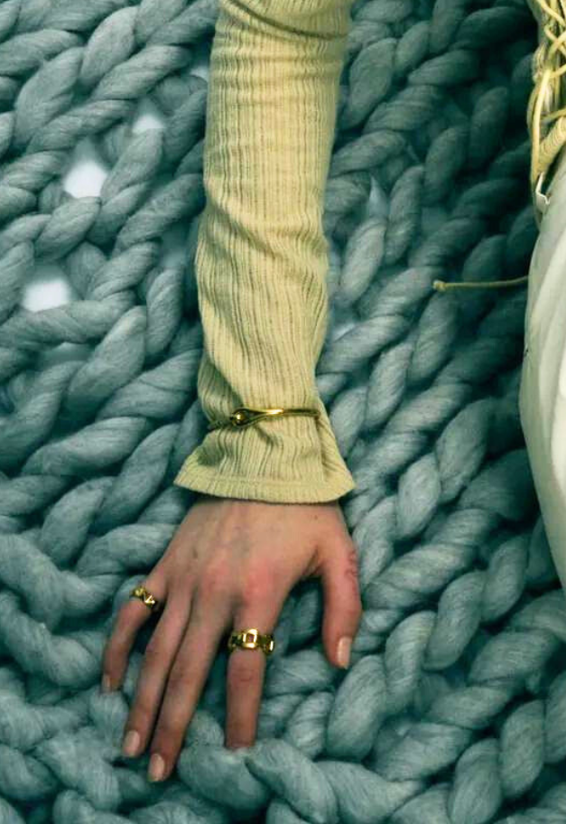 Scat "Duality" ring 【GOLD】