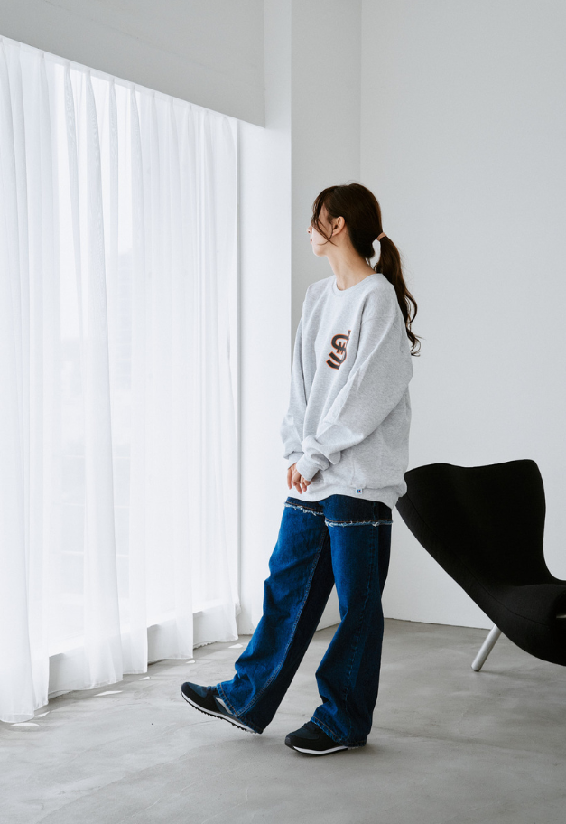 RUSSELL ATHLETIC Russel*Jackson Matisse "JSM Letter" Dri-Power Sweat Shirt