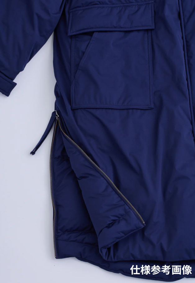 粧U-YOSOOU- 2way Collar Military Design Long Coat【UNISEX】