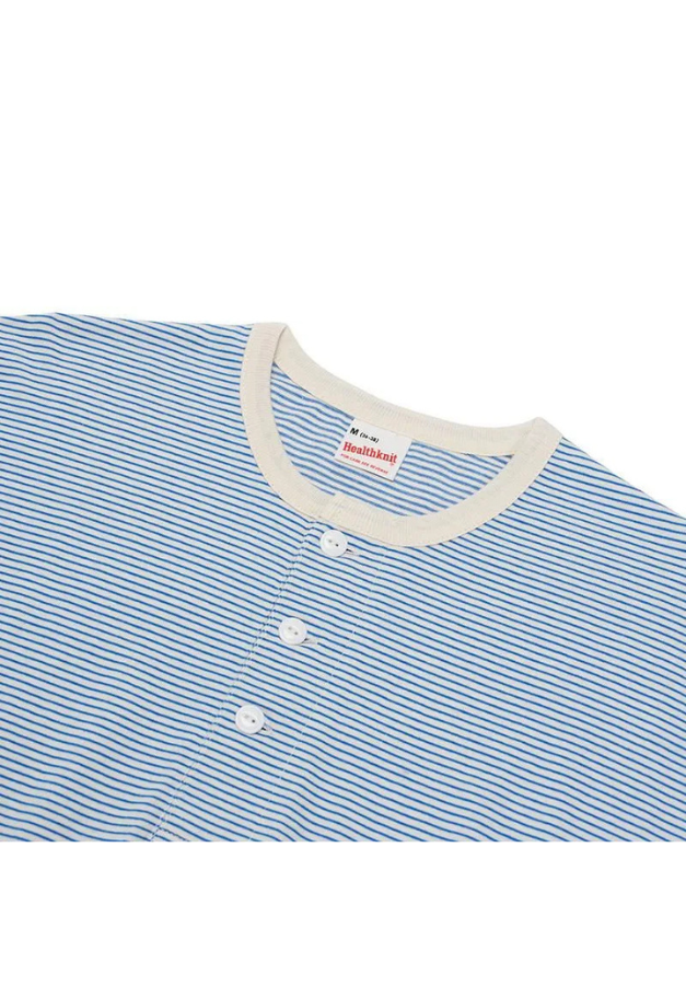 Healthknit Narrow Border Jersey Henley