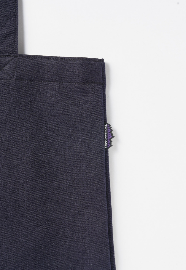THOUSANDMILE WOOL LIKE ZIP BLOUSON&PT&BAG SET UP
