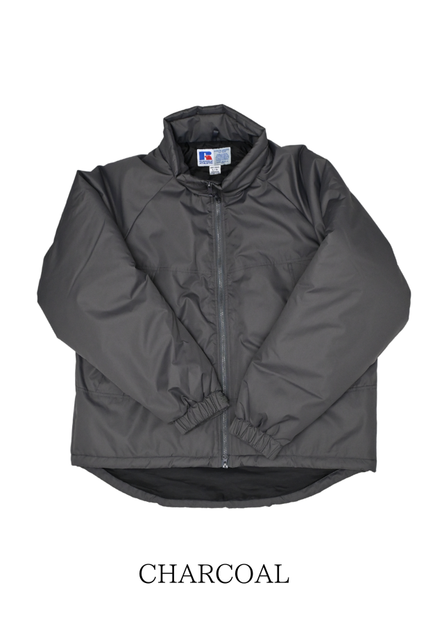 RUSSELL ATHLETIC NYLON PADDED MONSTER SHORT JACKET