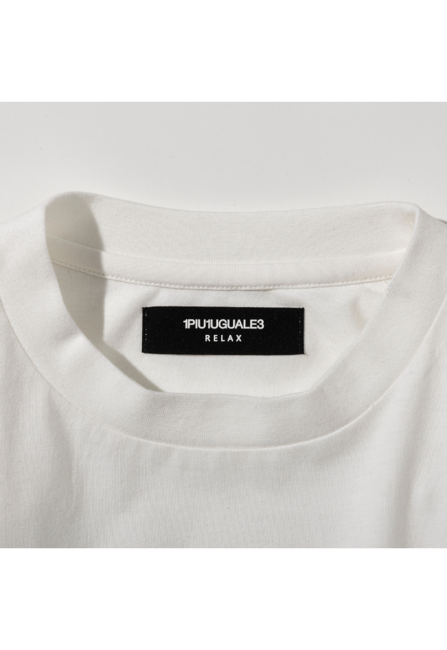 1PIU1UGUALE3 RELAX【MICKEY】 GRADIENT RHINESTONE LONG SLEEVE T-SHIRT