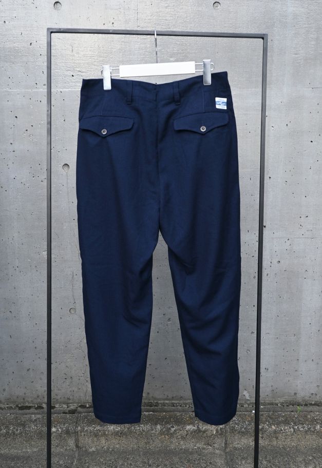 ARMY TWILL TR PARADE PANTS【残りNAVY M1点/BLACK 各1点】