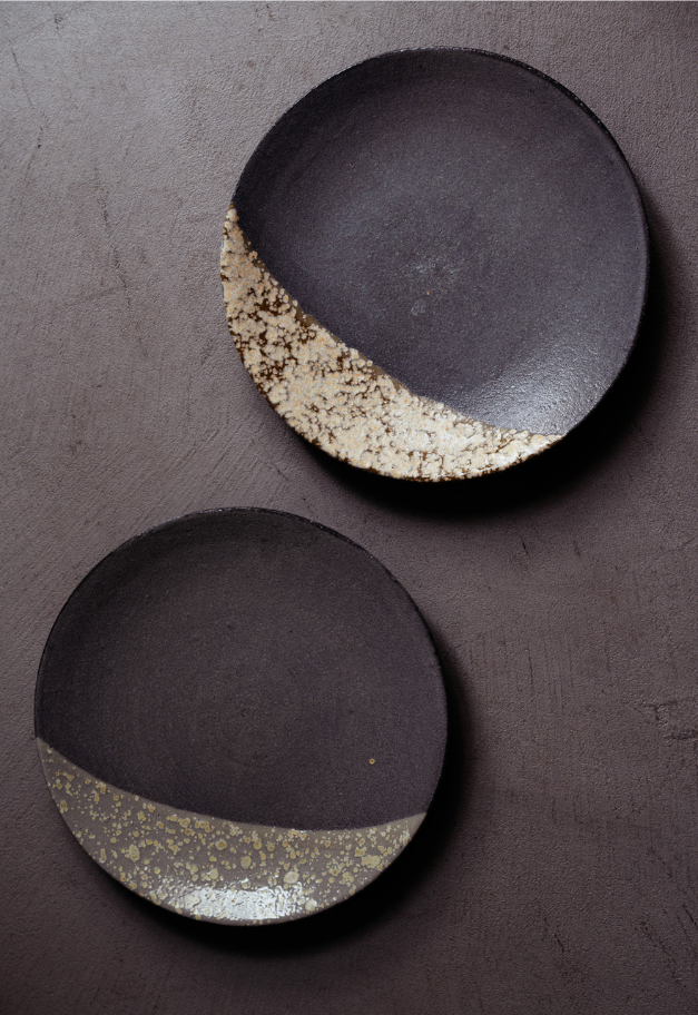 ヤマ庄陶器 ShigarakiMingei 20.5cm plate