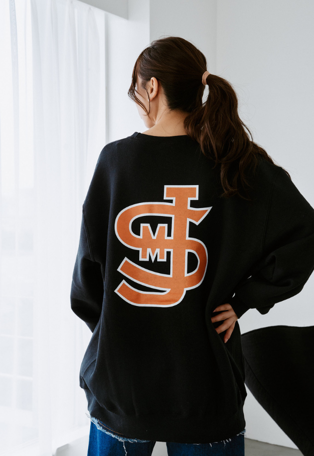 RUSSELL ATHLETIC Russel*Jackson Matisse "JSM Letter" Dri-Power Sweat Shirt