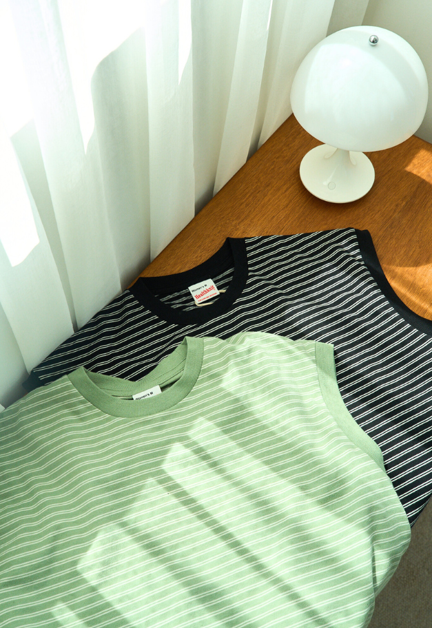 Healthknit Classic Border Jersey Sleevless【WOMENS ITEM】