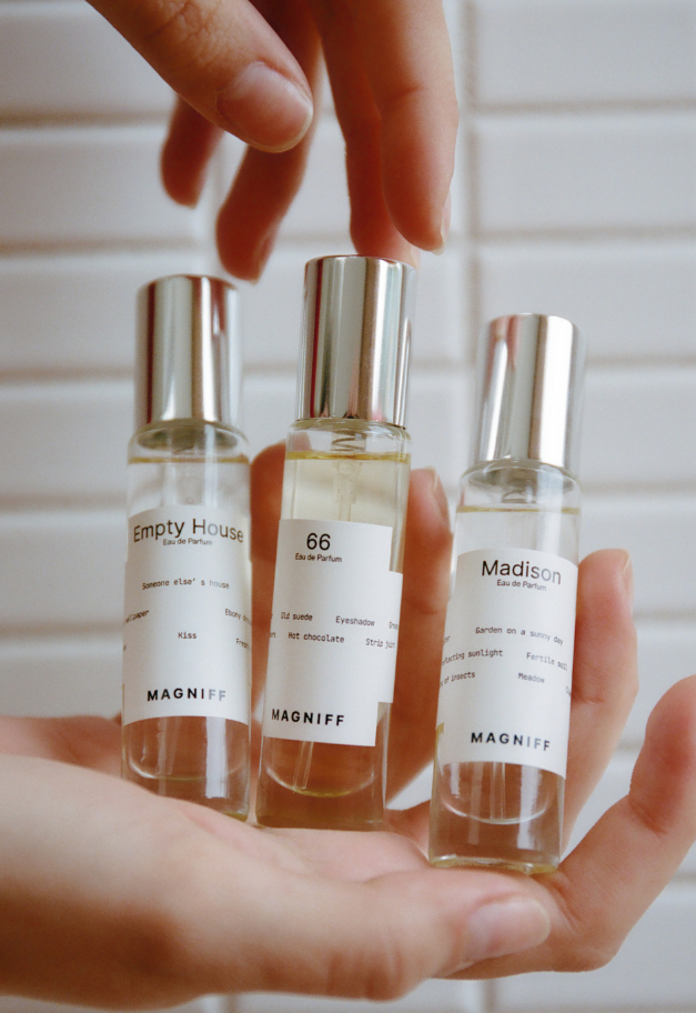 MAGNIFF オードパルファムミニトリオ 9ml