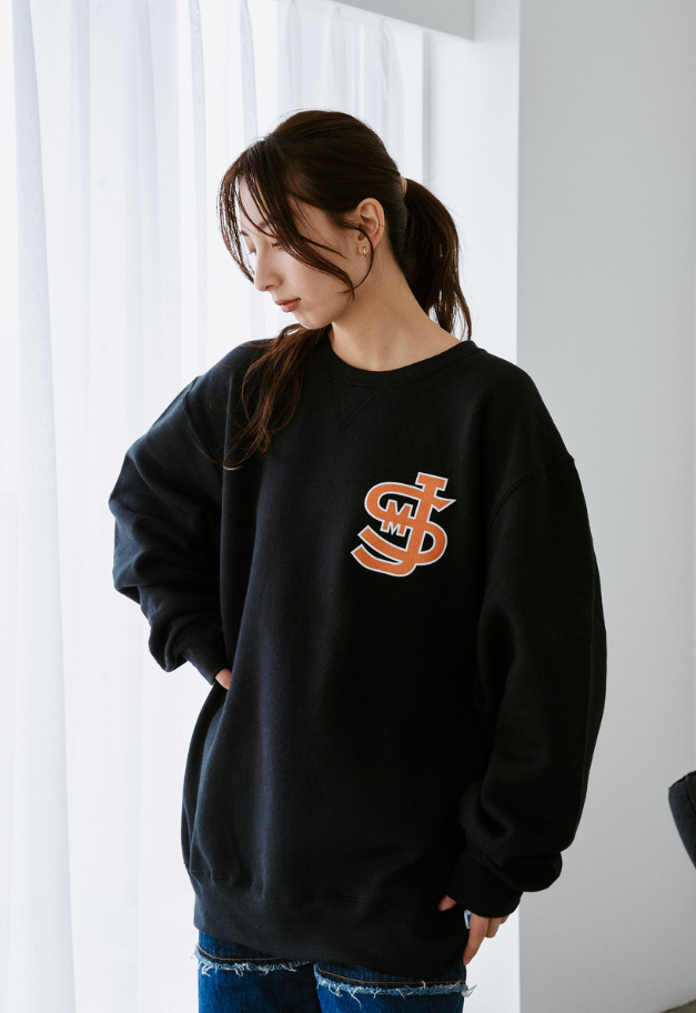 RUSSELL ATHLETIC Russel*Jackson Matisse "JSM Letter" Dri-Power Sweat Shirt