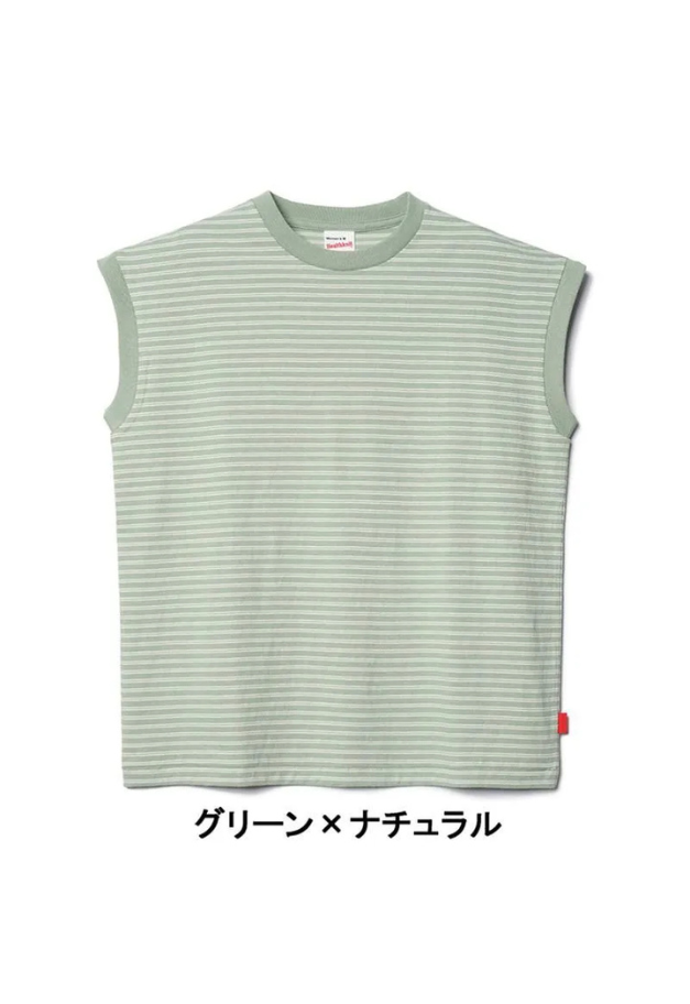Healthknit Classic Border Jersey Sleevless【WOMENS ITEM】