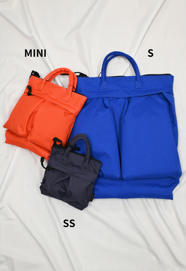 SML 【COLOR-N】HELMET BAG SS 【残りWINE/YELLOW/NAVY 各1点】
