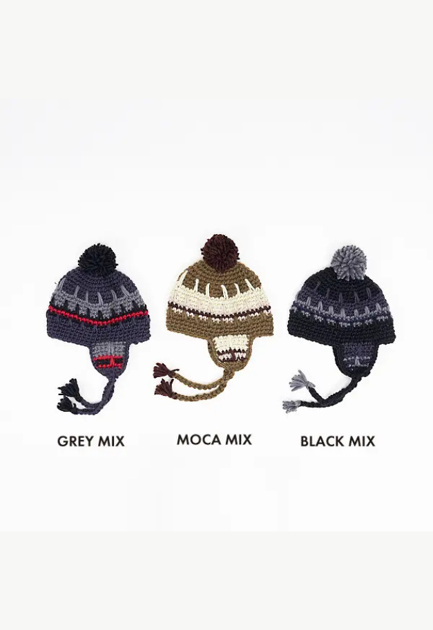 sublimeroe HANDKINT EARFLAP WT【26AW】