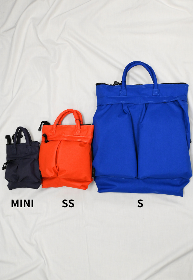 SML 【COLOR-N】HELMET BAG SS 【残りWINE/YELLOW/NAVY 各1点】