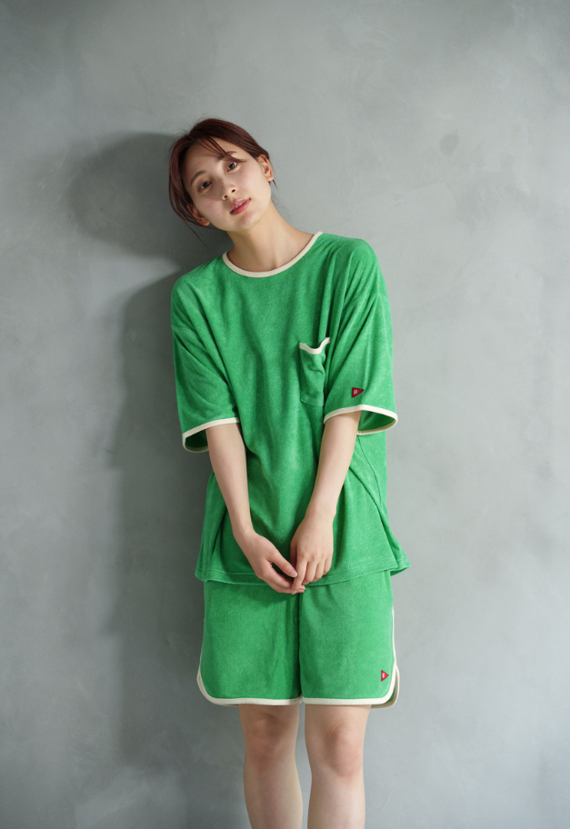 Healthknit Tri-Blend Pile Half Pants