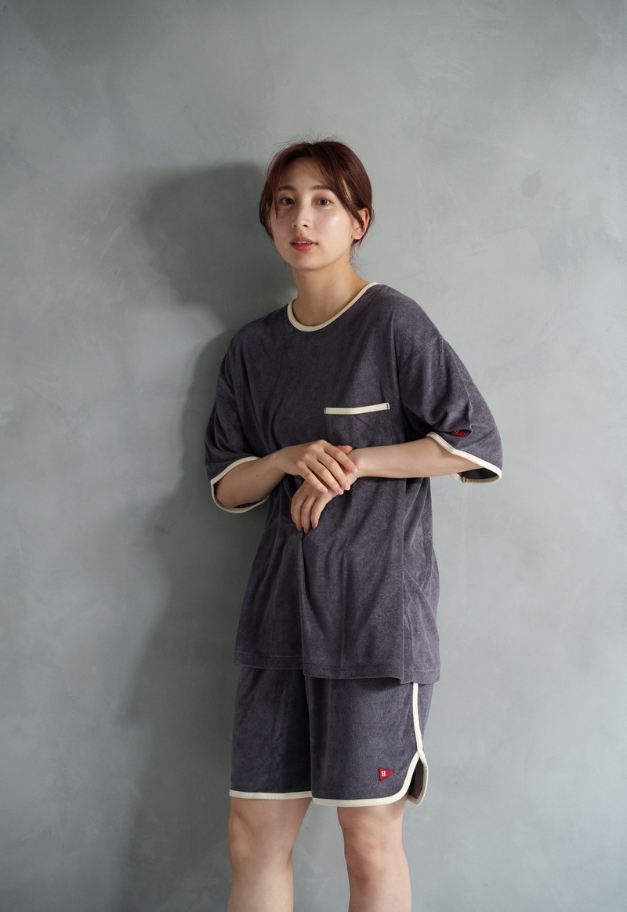Healthknit Tri-Blend Pile Half Pants
