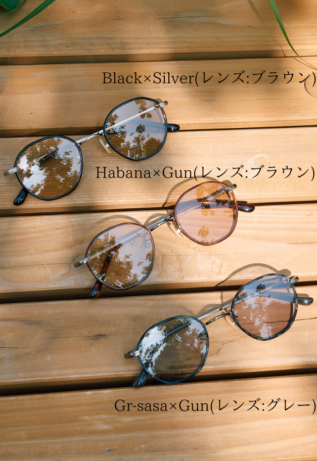 【別注 SANTÉ et NOEL限定】CASU eyewear Thomas 146 調光レンズ