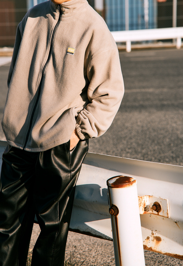 ddp MICRO FLEECE JACKET_Moise【残りGRAY L 1点】