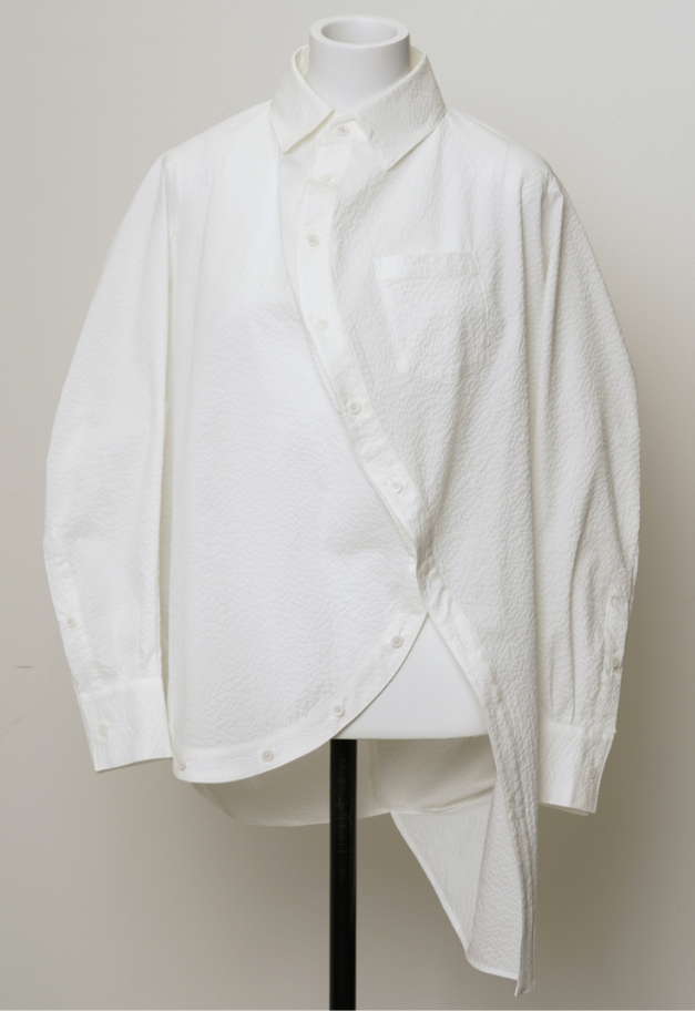 ANREALAGE BALL SEERSUCKER SHIRT【予約商品】